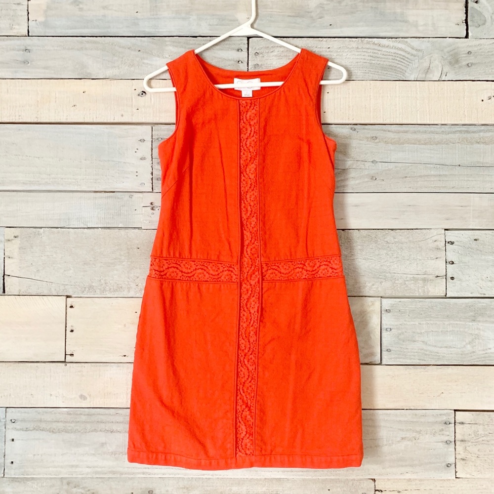 Jessica Simpson Orange Dress